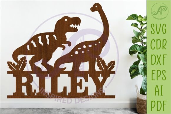 Dinosaur Name Sign SVG, Dinosaur Nursery: A Creative Tool for Personalized Projects