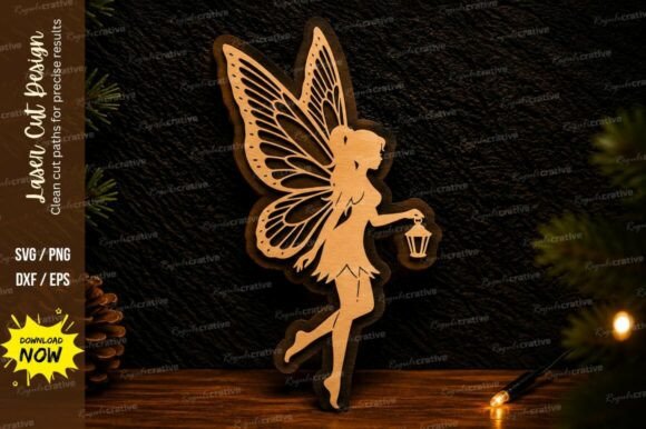 Fairy Lantern Ornament Laser Cut SVG: A Precision Tool for Creative Projects