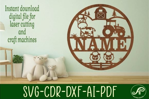 Farm Name Sign SVG Cut File: A Modern Solution for Custom Farm Branding and Design