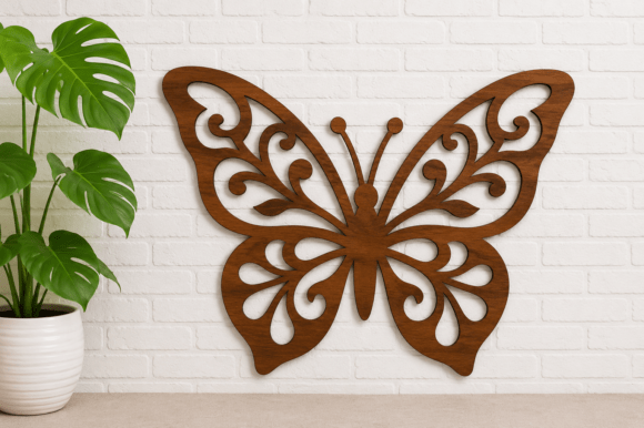 Floral Butterfly SVG Laser Cut File: A Detailed Evaluation for Designers and Crafters