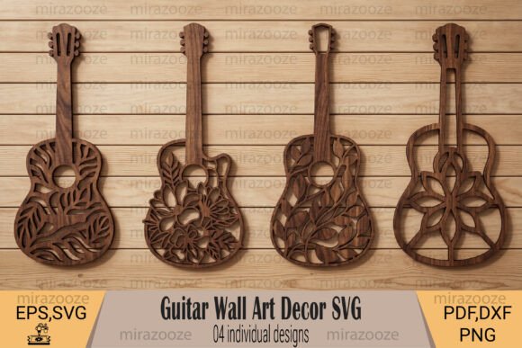 Guitar Wall Art Decor SVG: A Creative Way to Add Music-Inspired Style to Your Space