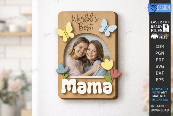 Mother's Day Mini Photo Frame Laser Cut: A Thoughtful Tool for Creative Gifting and Branding